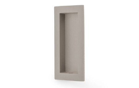 Added Alexander & Wilks Rectangular Flush Pull  - AW911-100-SN 100X45MM Satin Nickel To Basket