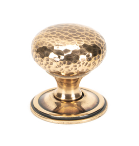 View 46030 - From The Anvil Polished Bronze Hammered Mushroom Cabinet Knob 38mm - FTA offered by HiF Kitchens
