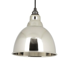 View 49504 - From The Anvil Smooth Nickel Brindley Pendant - FTA offered by HiF Kitchens