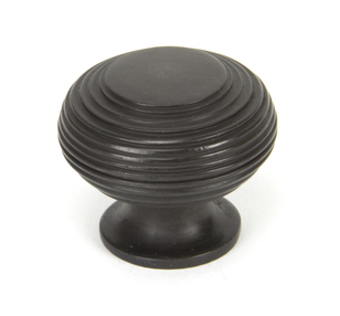 View 90338 - From The Anvil Aged Bronze Beehive Cabinet Knob 40mm - FTA offered by HiF Kitchens