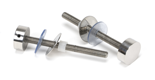 View 50272 - Polished SS (304) 100mm Bolt Fixings for T Bar (2) - FTA offered by HiF Kitchens