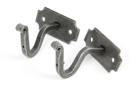 View 33736 - Pewter Mounting Bracket (pair) - FTA offered by HiF Kitchens