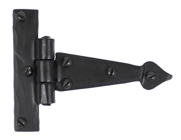 View 33971 - Black 4'' Arrow Head T Hinge (pair) - FTA offered by HiF Kitchens