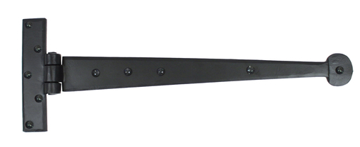 View 33990 - Black 15'' Penny End T Hinge (pair) - FTA offered by HiF Kitchens