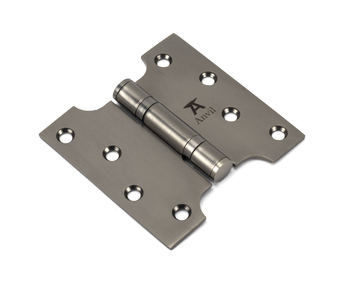 View 49560 - Aged Bronze 4'' x 2'' x 4'' Parliament Hinge (pair) ss FTA offered by HiF Kitchens