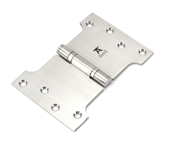 View 49568 - Satin SS 4'' x 4'' x 6'' Parliament Hinge (pair) - FTA offered by HiF Kitchens