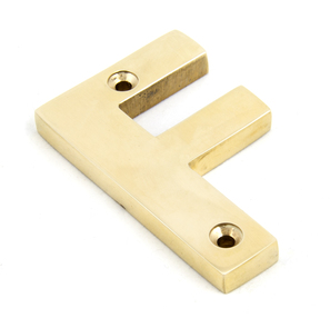 View 83801F - Polished Brass Letter F - FTA offered by HiF Kitchens