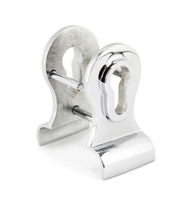 View 90066 - Polished Chrome 50mm Euro Door Pull (Back to Back fixings) - FTA offered by HiF Kitchens