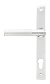 View 45525 - Polished Chrome Brompton Slimline Lever Espag. Lock Set - FTA offered by HiF Kitchens