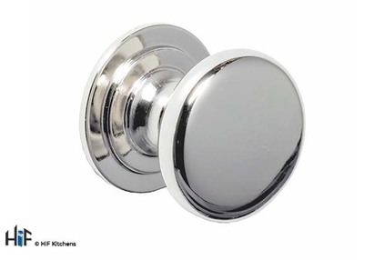 View Harton K1118.31.BN Knob Handle Bright Nickel Central Hole Centre offered by HiF Kitchens