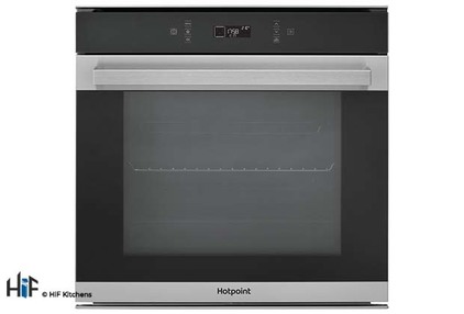 View Hotpoint Single Oven Pyrolytic Touch Control SI7891SPIX  offered by HiF Kitchens