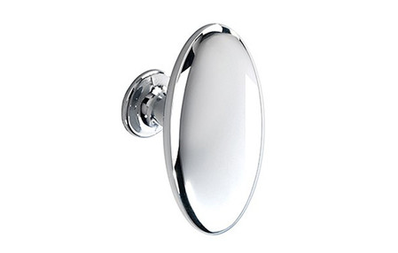 View Lythe K1068.64.CH Knob Polished Chrome Central Hole Centre offered by HiF Kitchens