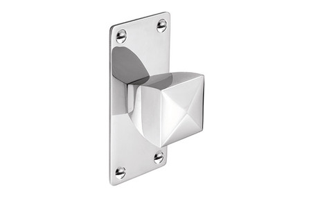 View Wellington K879.34.CH Knob Polished Chrome Central Hole Centre offered by HiF Kitchens