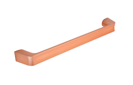 View Hessay H1133.320.CO D Handle Bright Copper 320mm Hole Centre offered by HiF Kitchens