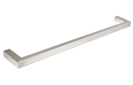 View Sonning H745.128.SS Bar Handle Square Brushed Stainless Steel Effect offered by HiF Kitchens