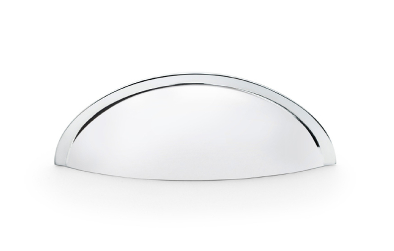 Alexander & Wilks Quieslade Cup Handle - Polished Chrome Image 1