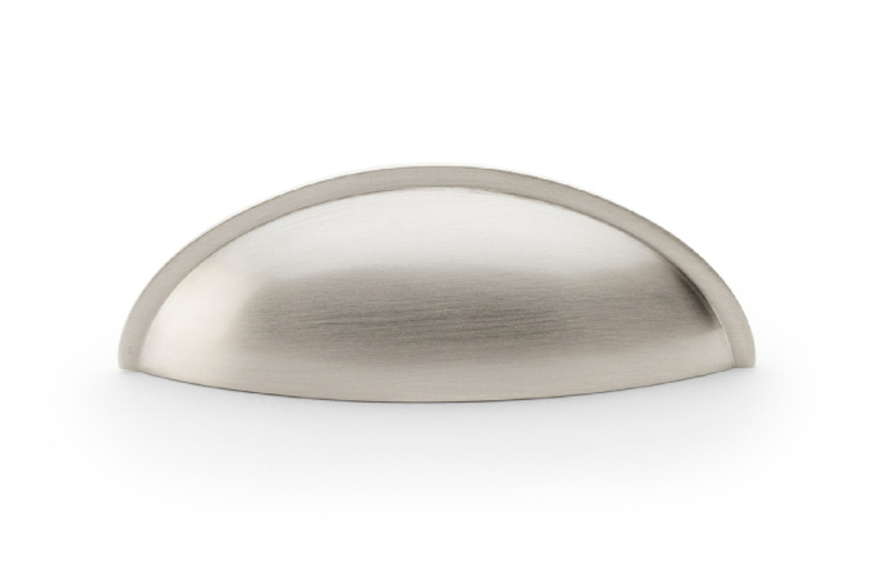 Alexander & Wilks Quieslade Cup Handle - Satin Nickel Image 1