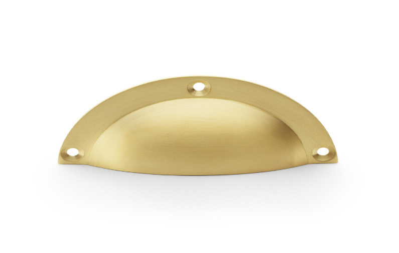 Alexander & Wilks Raoul Cup Handle - Satin Brass Image 1