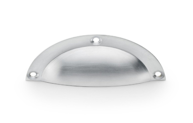 Alexander & Wilks Raoul Cup Handle - Satin Chrome Image 1