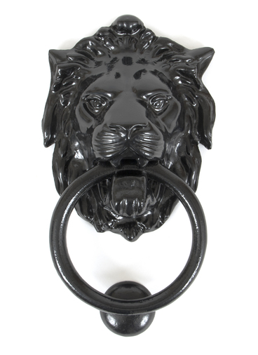 33018 - Black Lion Head Knocker - FTA Image 1