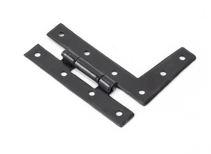 33755 - Black 3¼'' HL Hinge (pair) - FTA Image 1