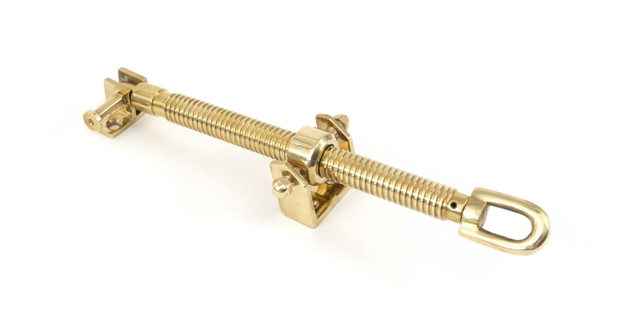 91026 - Polished Brass 12'' Fanlight Screw Opener - FTA Image 1