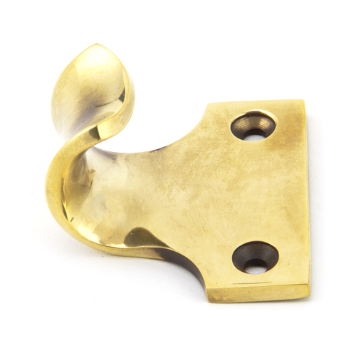92044 - Aged Brass Sash Lift FTA Image 1