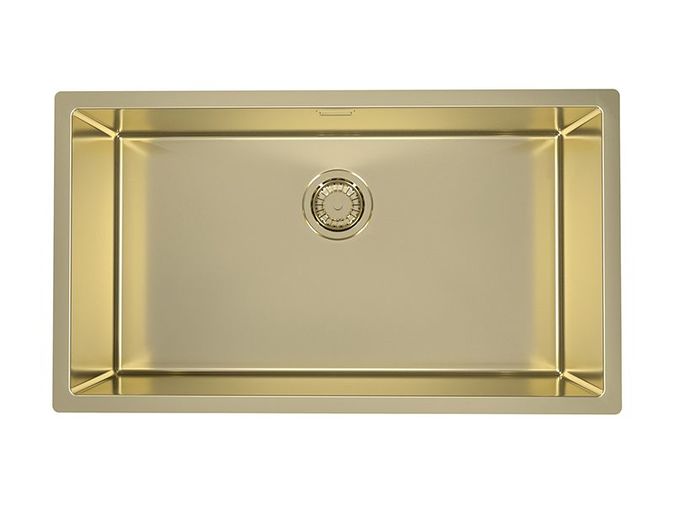 Alveus Sink Quadrix 60 Gold for Cabinet 800-900mm Single Bowl Image 1