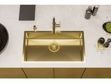 Alveus Sink Quadrix 60 Gold for Cabinet 800-900mm Single Bowl Image 7 Thumbnail