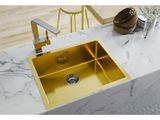 Alveus Sink Quadrix 60 Gold for Cabinet 800-900mm Single Bowl Image 10 Thumbnail