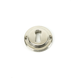 45692 - Polished Nickel Round Escutcheon (Art Deco) - FTA Image 4 Thumbnail