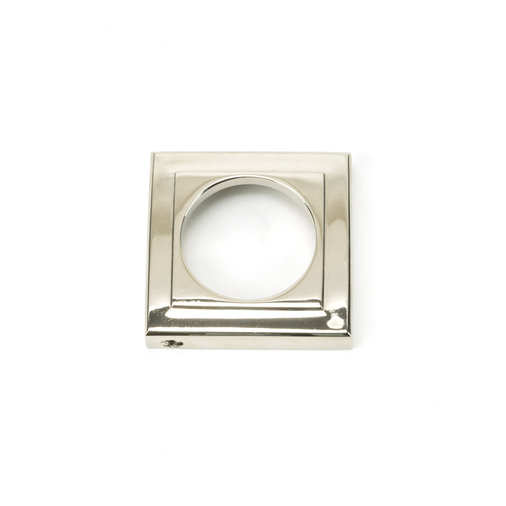 45694 - Polished Nickel Round Escutcheon (Square) - FTA Image 2