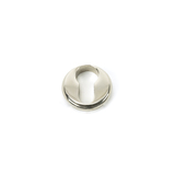 45716 - Polished Nickel Round Euro Escutcheon (Art Deco) - FTA Image 3 Thumbnail