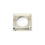 45718 - Polished Nickel Round Euro Escutcheon (Square) - FTA Image 2 Thumbnail