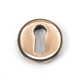 46117 - Polished Bronze Round Escutcheon (Plain) - FTA Image 3 Thumbnail