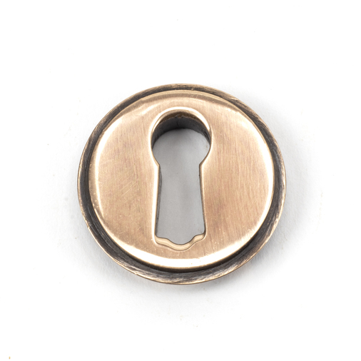46117 - Polished Bronze Round Escutcheon (Plain) - FTA Image 3