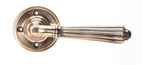 50085 - Polished Bronze Hinton Lever on Rose Set - U - FTA Image 2 Thumbnail