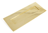 33060 - Polished Brass Small Letter Plate - FTA Image 1 Thumbnail