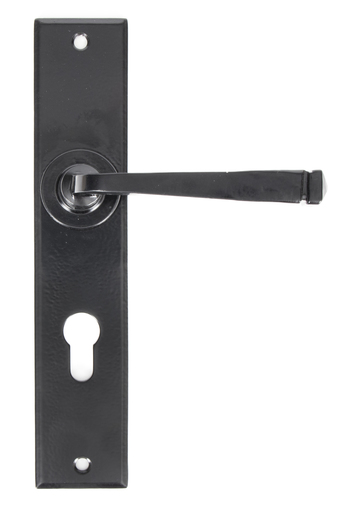 33092 - Black Large Avon 72mm Centre Euro Lock Set - FTA Image 1