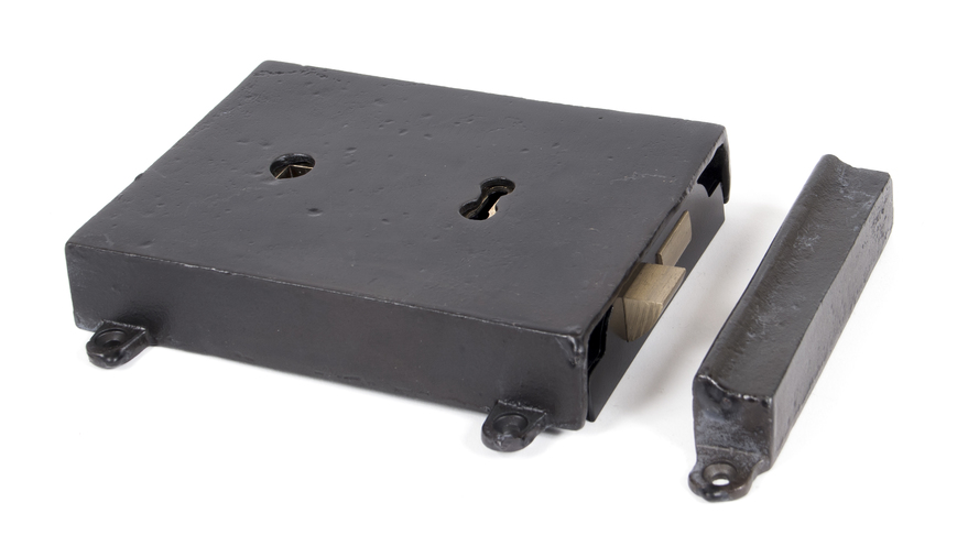 33180 - Beeswax Rim Lock & Cast Iron Cover - FTA Image 1