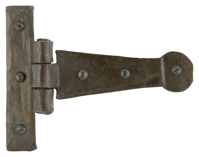 33188 - Beeswax 4'' Penny End T Hinge (pair) - FTA Image 1