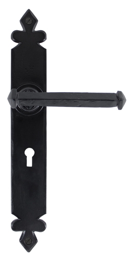 33247 - Black Tudor Lever Lock Set - FTA Image 1