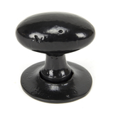 33251 - Black Oval Mortice/Rim Knob Set - FTA Image 2 Thumbnail