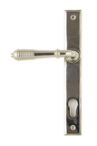 33316 - Polished Nickel Reeded Slimline Lever Espag. Lock Set - FTA Image 1 Thumbnail