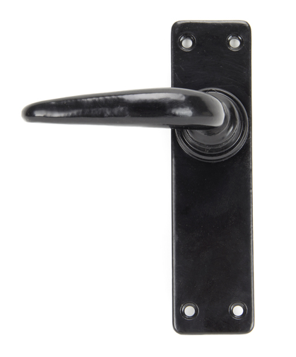 33317 - Black Smooth Lever Latch Set - FTA Image 1