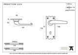 33319 - Black Oak Lever Lock Set - FTA Image 2 Thumbnail
