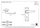 33320 - Black Smooth Lever Lock Set - FTA Image 6 Thumbnail