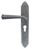 33604/47 - Pewter Gothic Lever Euro Lock Set - FTA Image 1 Thumbnail