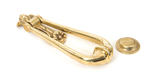 33610M - Polished Brass Loop Door Knocker - FTA Image 1 Thumbnail