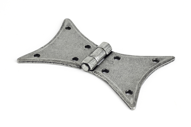 33687 - Pewter 3'' Butterfly Hinge (pair) - FTA Image 1